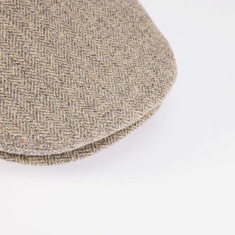 464WH WOOL HERRINGBONE HUNTING / GREY & BEIGE