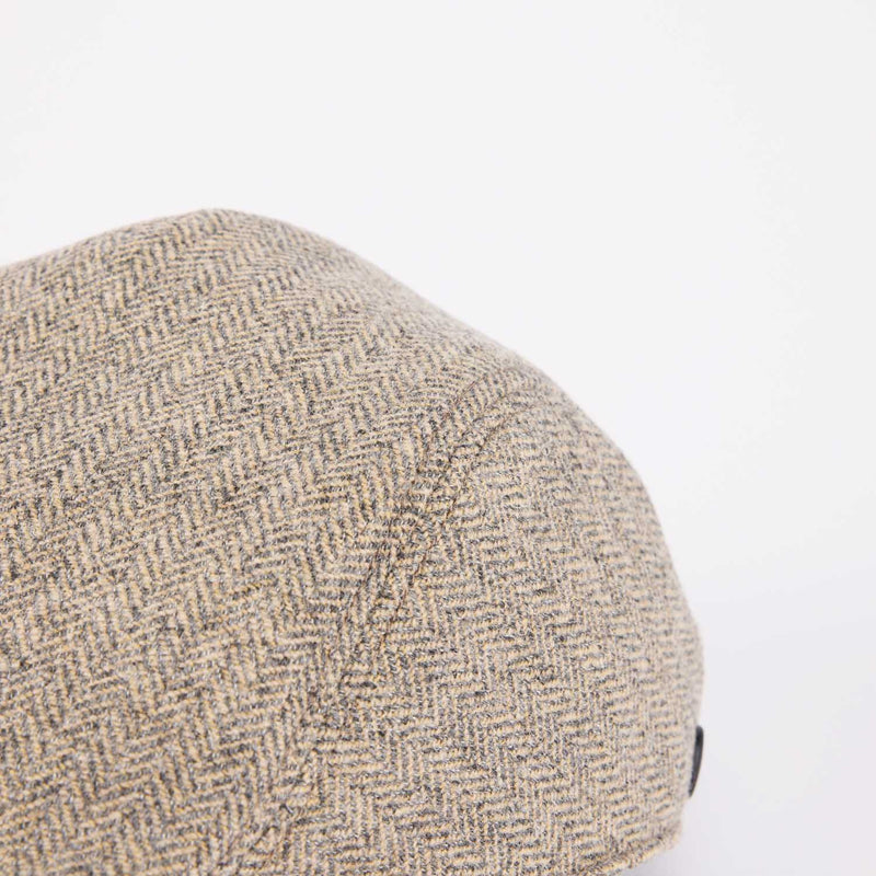 464WH WOOL HERRINGBONE HUNTING / GREY & BEIGE