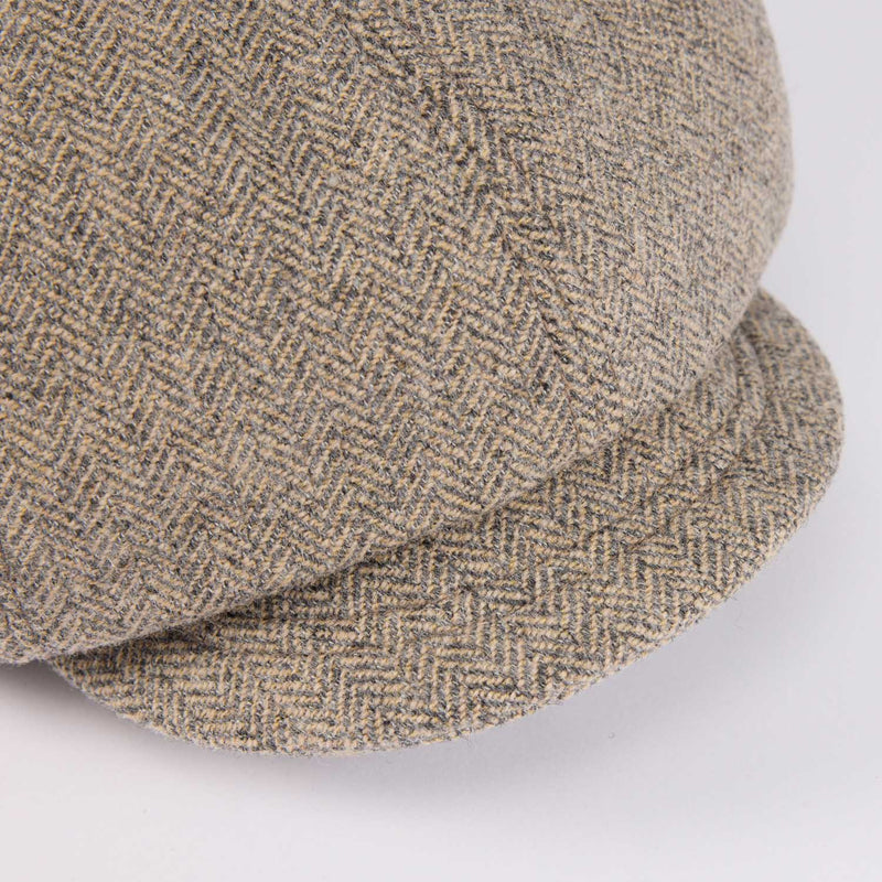 530WH WOOL HERRINGBONE CASQUETTE / GREY & BEIGE