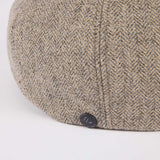 530WH WOOL HERRINGBONE CASQUETTE / GREY & BEIGE