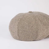 530WH WOOL HERRINGBONE CASQUETTE / GREY & BEIGE