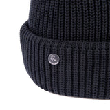 CUFF KNIT CAP / CHUBBY / BLACK