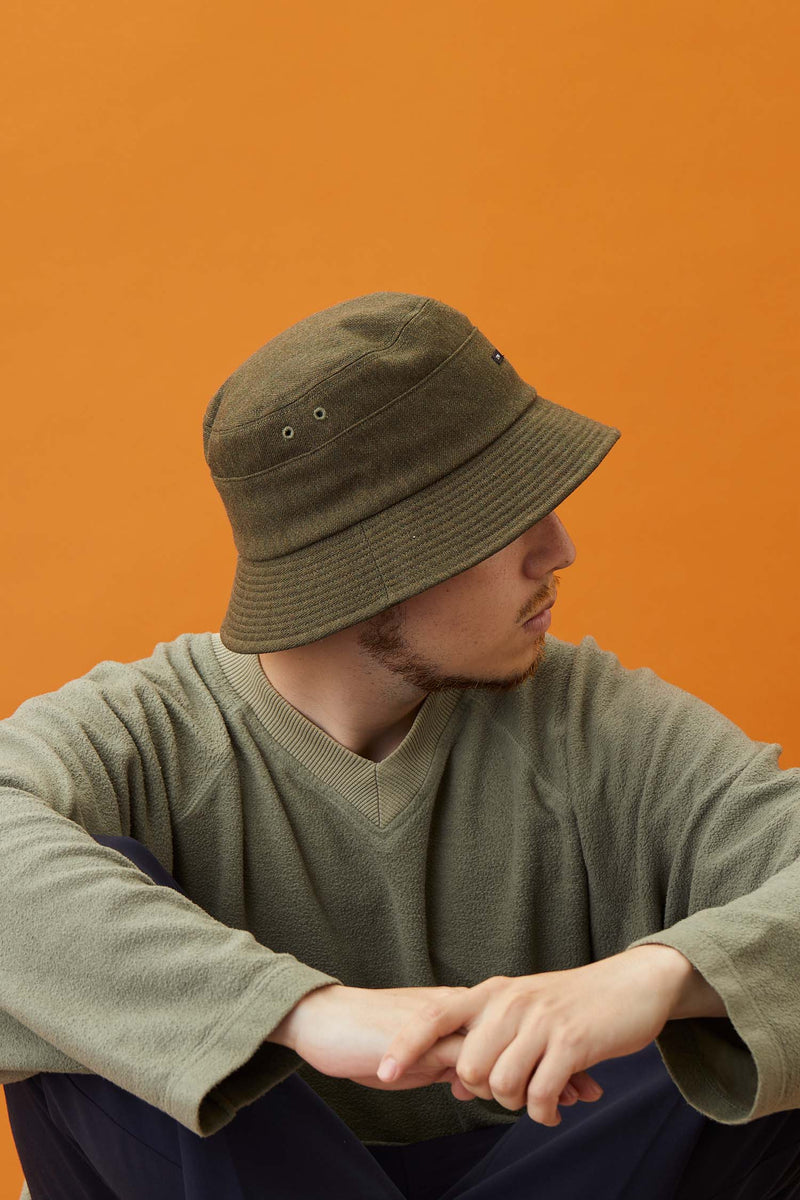 SWITCHED BUCKET HAT / CW ARMY SERGE / OLIVE