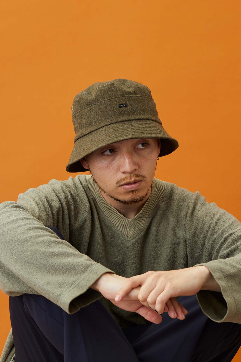 SWITCHED BUCKET HAT / CW ARMY SERGE / OLIVE