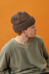 CUFF KNIT CAP / CHUBBY / BROWN