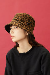 BUCKET HAT / REVERSIBLE / LEOPARD & BLACK