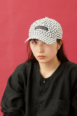WHOPOP / 6 PANEL CAP / OVAL DOT / WHITE