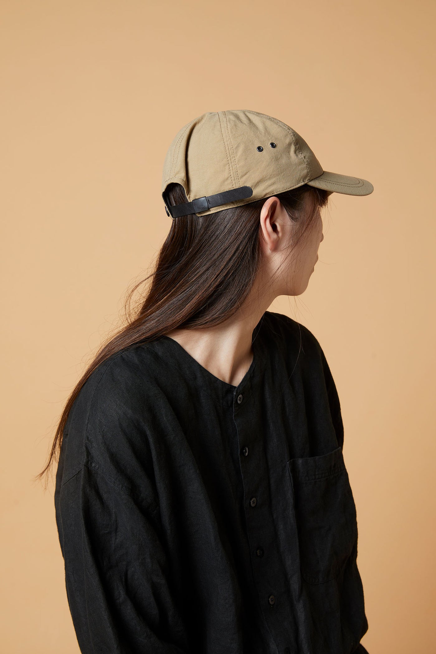 キャップ | 帽子通販｜CPH(シーピーエイチ）6 PANEL CAP / NYLON TASLAN / BEIGE – cphweb