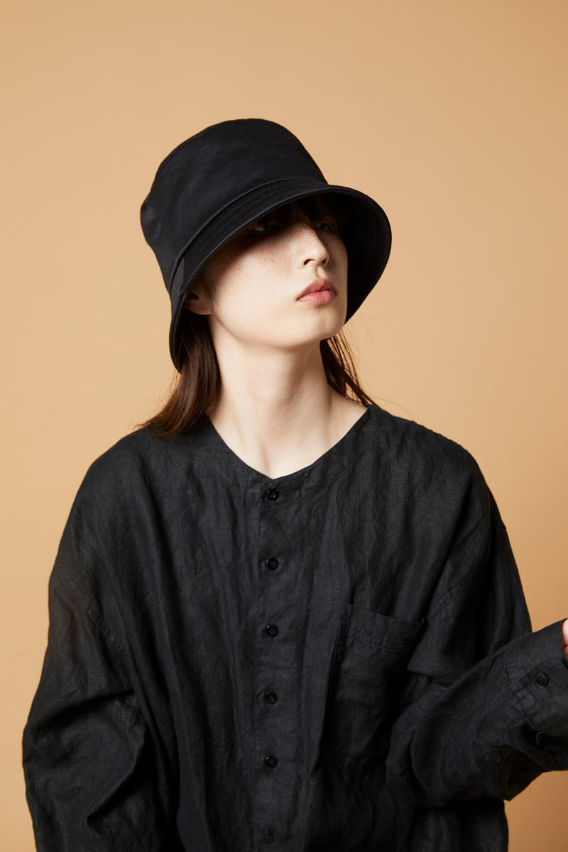 BUCKET HAT / COTTON WEAPON / BLACK