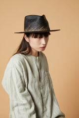PANAMA HAT / SPARKLE WEAVE / BLACK & MULTI