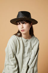 PANAMA HAT / SPARKLE WEAVE / BLACK & MULTI