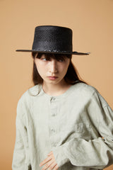 PANAMA HAT / AMISH / BLACK