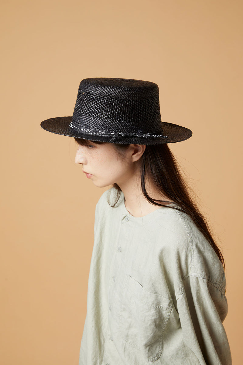 PANAMA HAT / AMISH / BLACK