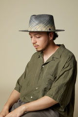 PANAMA HAT / SPARKLE WEAVE / GRAY & BEIGE