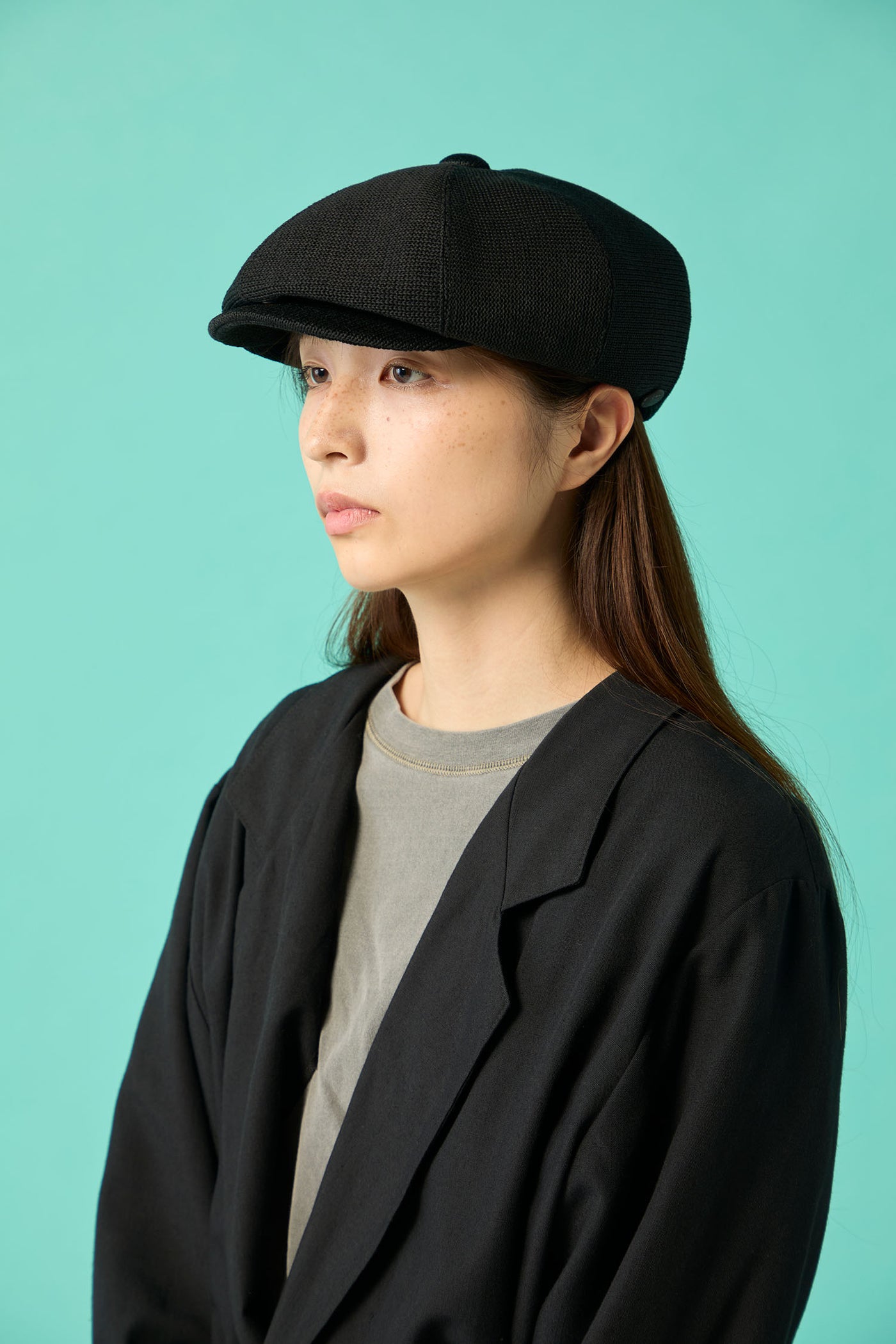 CPH キャスケット 575型 ブラック キャスケット | 帽子通販｜CPH(シーピーエイチ）575TC TWILL