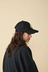 6 PANEL CAP / WOOL CPH EMB / BLACK