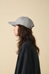 6 PANEL CAP / WOOL CPH EMB / GRAY