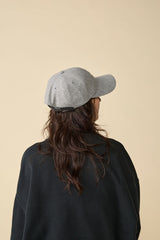 6 PANEL CAP / WOOL CPH EMB / GRAY