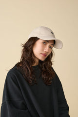 BAGGY CAP / ORGANIC FLANNEL / IVORY