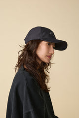 6 PANEL CAP / MOLESKIN / BLACK