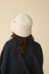 FULL BUCKET HAT / FLEECE BOA / IVORY