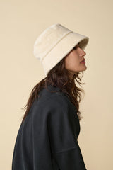 FULL BUCKET HAT / FLEECE BOA / IVORY