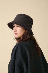 SWITCHED BUCKET HAT / DIVIDER CLOTH / BLACK