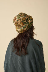 CUFF KNIT CAP / TOYPU / FLOWER
