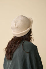 KNIT CAP / AVIATOR / IVORY
