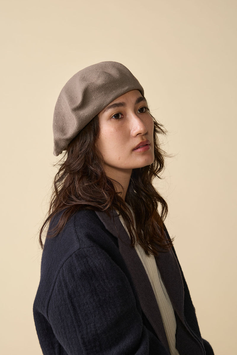 TENDERLOIN V/J HAT AS BROWN マルチカラー 総柄ベレー 配色チェック柄ベレー帽 – ENNENN