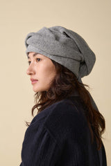 KNIT CAP / HEADWRAP / GRAY