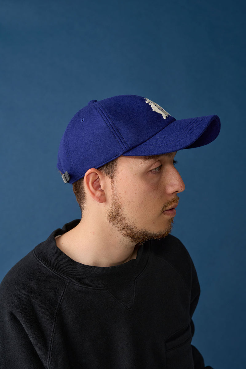 6 PANEL CAP / WOOL CPH EMB / NAVY