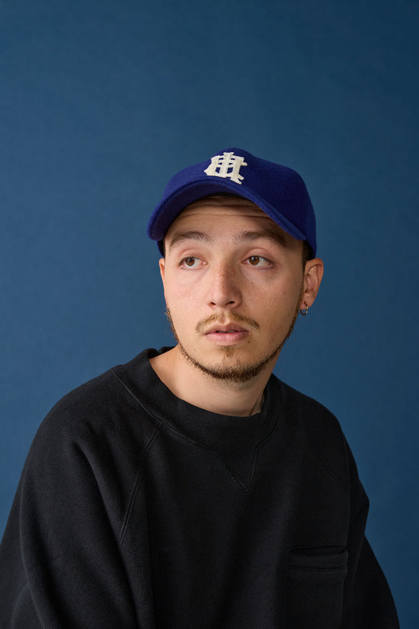 6 PANEL CAP / WOOL CPH EMB / NAVY
