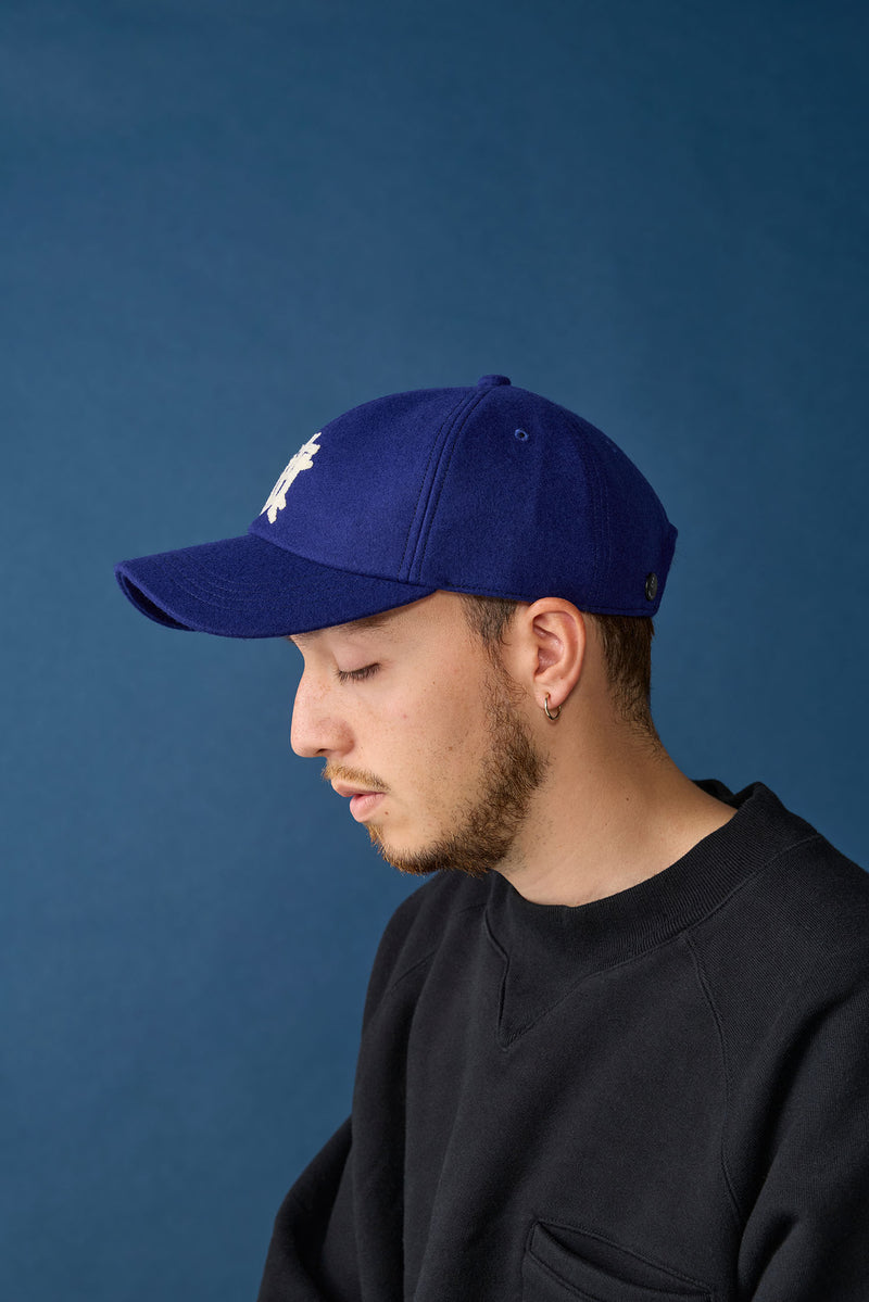 6 PANEL CAP / WOOL CPH EMB / NAVY