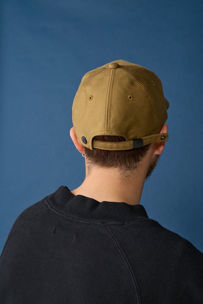 DEEP 6 PANEL CAP / JUNGLE CROSS / BEIGE