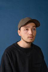 6 PANEL CAP / PINHEAD TWILL / BROWN