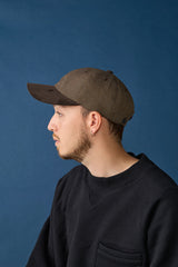 6 PANEL CAP / PINHEAD TWILL / BROWN