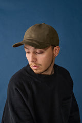 DEEP 6 PANEL CAP / SYNTHETIC SUEDE / OLIVE