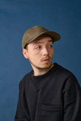 DEEP 6 PANEL CAP / SYNTHETIC SUEDE / OLIVE