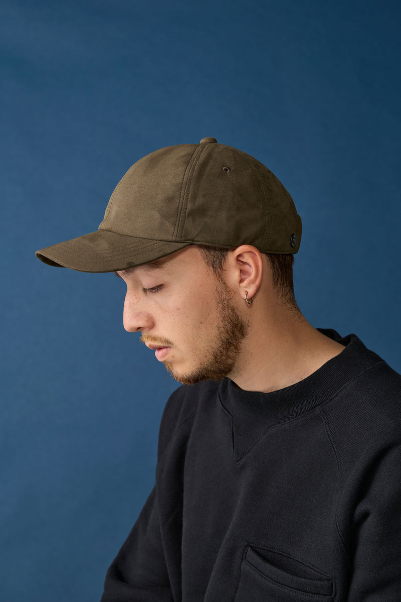 DEEP 6 PANEL CAP / SYNTHETIC SUEDE / OLIVE