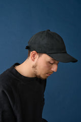 DEEP 6 PANEL CAP / SYNTHETIC SUEDE / BLACK