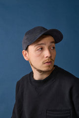 DEEP 6 PANEL CAP / PRINTED CODE / NAVY