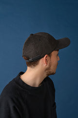 DEEP 6 PANEL CAP / PRINTED CODE / BLACK