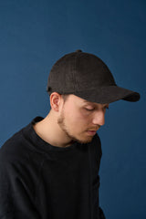 DEEP 6 PANEL CAP / PRINTED CODE / BLACK