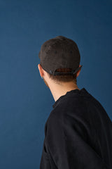 DEEP 6 PANEL CAP / PRINTED CODE / BLACK