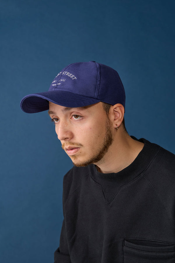 6 PANEL CAP / MOLESKIN / NAVY