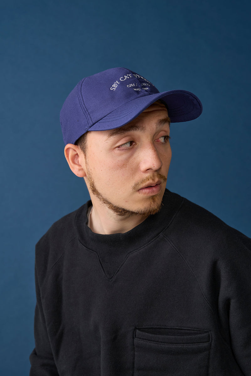 6 PANEL CAP / MOLESKIN / NAVY