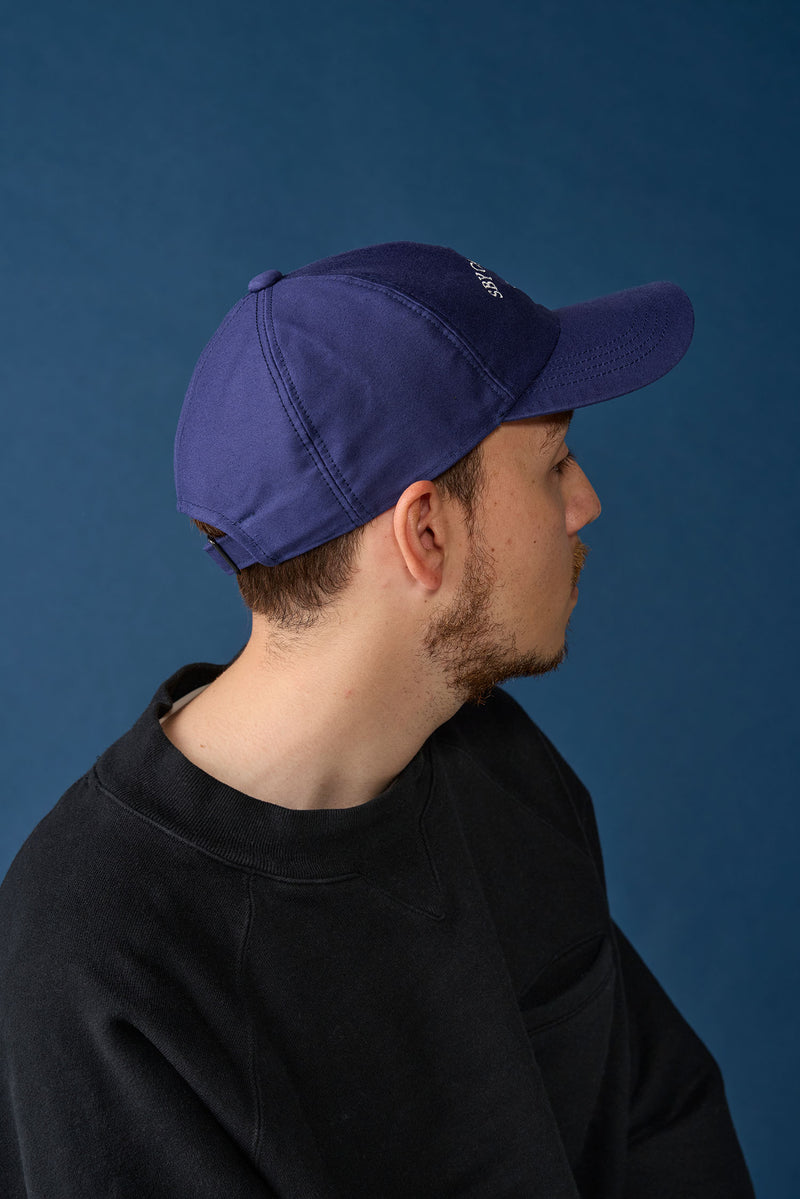 6 PANEL CAP / MOLESKIN / NAVY