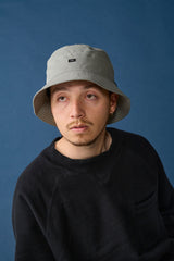 SWITCHED BUCKET HAT / DIVIDER CLOTH / GRAY