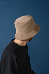 BUCKET HAT / PRINTED CODE / BEIGE